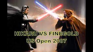 GM Ben Finegold vs GM Hikaru Nakamura US Open Chess 2007