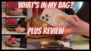 WHAT‘S IN MY BAG || PLUS REVIEW || LOUIS VUITTON PASSY BAG  || JEAN LENNERTZ