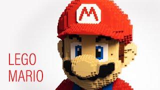 Building a Giant LEGO Mario (Stop Motion Timelapse)