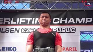 Muhammad Yusup - 815kg 7th Place 83kg - IPF World Open Powerlifting Championship 2017
