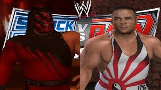 WWE SvR 2008 Plus - Kane vs Rob Van Dam