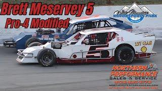 Brett Meservey 5 | Pro-4 Modified | 2nd Place | White Mountain Motorpsorts Park | 7/20/24