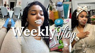 $1000 BEAUTY MAINTENANCE DAY• LIP FILLER • TACO TUESDAY • STANDIN ON BUSINESS | Gina Jyneen VLOGS