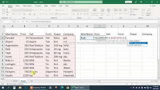 Lecture # 2 | Microsoft  Excel V-Lookup Formula | WEBMentor