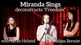 Miranda Sings gives Sarah Hyland & Melissa Benoist a voice lesson!