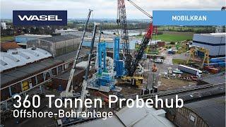 360 Tonnen Probehub einer Offshore-Bohranlage