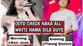 KIMPAU OOTD ALL WHITE NAKA WHITE NA NAMAN MAG COUPLES ANG SWEET KAHIT HIMAway Ng GANAP NILA