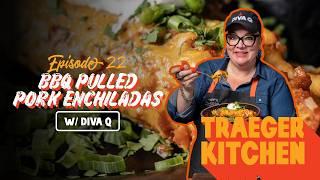 BBQ Pulled Pork Enchiladas with Danielle “Diva Q” Bennett | Traeger Grills