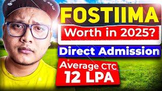 Fostiima Business School: 12 LPA Average CTC  | Direct Admission | Honest Review 