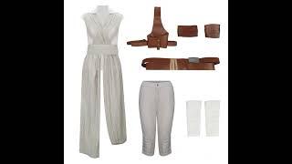 Hallowcos #rey  Cosplay Costume #starwars : The Rise of Skywalker #halloweencostume