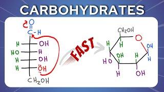 Fischer to Haworth shortcut for Glucose and Fructose