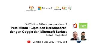 Peta Minda : Cipta dan Berkolaborasi dengan Coggle dan Microsoft Surface