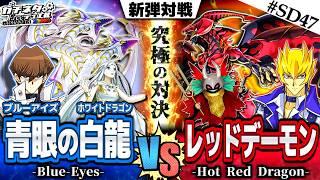 [Yu-Gi-Oh!] "Advent of the Eyes of Blue"! - "Blue-Eyes" Vs. "Red Dragon Archfiend"[#GachiNeta] #SD47