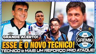  CONFIRMADO! GRÊMIO TEM NOVO TREINADOR e NOVO REFORÇO PARA O ATAQUE SURPRESA ESTÁ SENDO NEGOCIADO!