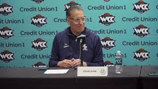 Credit Union 1 WCC Men's Basketball Championship Press Conference: No. 11 San Diego vs No. 7 LMU