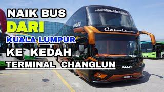 NAIK BUS  DARI TBS KUALA LUMPUR KE TERMINAL CHANGLUN DEKAT KAYU HITEM THAILAND