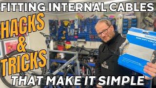 How To Replace Internally Routed Gear Cables On A Road Bike - Bike Maintenance