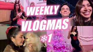 WEEKLY VLOGMAS  #1 | VADO A ROMA, CONCERTO TEDUA etc | MelissaTani