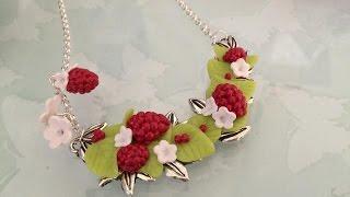 Tuto #27 : collier branche et framboises - PARTENARIAT - FR.pandahall.com -