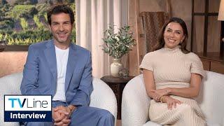 Land of Women | Eva Longoria and Santiago Cabrera on Finale Kiss, Love Story