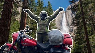 Bucket list: Yosemite National Park on my Harley Davidson