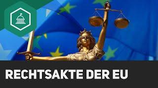 EU-Verordnungen (Rechtsakten der EU)