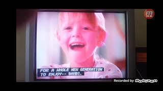 BAMBI VHS 1997 TRAILER