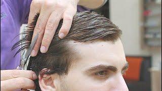 master the scissor haircut: step-by-step tutorial! asmr haircut #stylistelnar