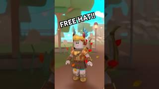 FREE ROBLOX HAT! #roblox #robloxfreeitems #robloxshorts