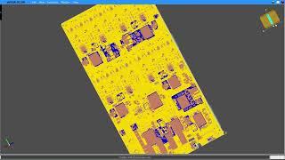 Supper-huge 3D PCB model with 15K components and 15M solids.