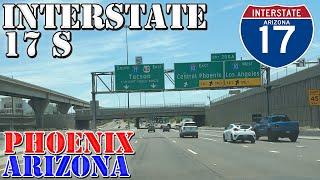 I-17 South - Phoenix - Arizona - 4K Highway Drive