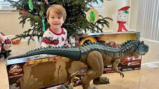 Unboxing the Jurassic World Allosaurus!!