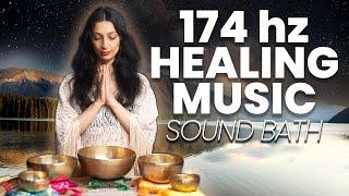 174 hz Frequency Sound Therapy Music - Deep Sleep (1 Hour)