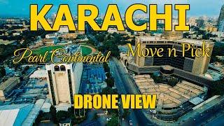 Karachi MT Khan Road to Shahrah e Quaideen Drone View