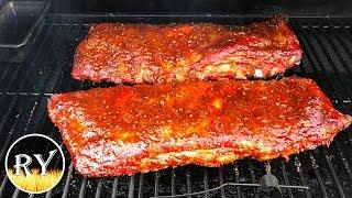 Smoking Ribs - Start To Finish On The Oklahoma Joe's Highland