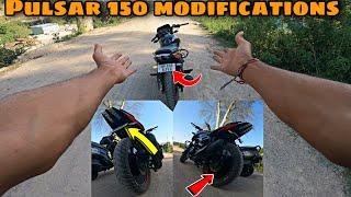 Pulsar 150 Makeover Creative Modifications and Upgrades || Pulsar 150 Modification || Aadimotovlogs