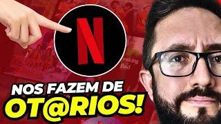 NERD XINGANDO A NETFLIX POR QUASE 8 MINUTOS...