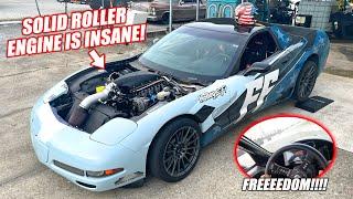 Donnie the Drift Car's NEW Solid Roller 7.0L Engine Absolutely SHREDS... (Revs TO THE MOON)