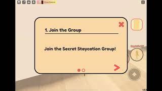 How To Claim These “Group Rewards” Secret Staycation Roblox