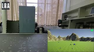 EXPERIMENTAL VALIDATION USING CRAZYFLIE - Robust Collision Avoidance against Moving Obstacles