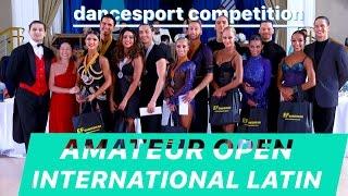 Amateur Open International Latin Final Round & Finalists