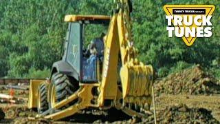 Backhoe for Children | Truck Tunes for Kids | Twenty Trucks Channel