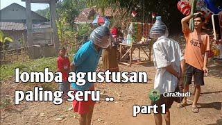 Lomba Agustusan Paling Seru part 1 @Cara2-budi