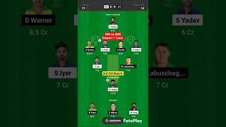 IND vs AUS dream11 prediction ll ind vs aus dream11 team ll ind vs aus 3rd odi match