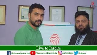 Live to Inspire | DR.AHMED EJAZ | Rite Institute of Mind Sciences