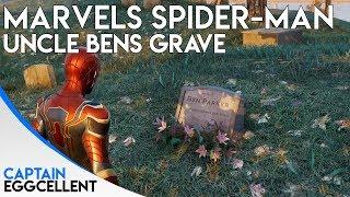 Marvels Spider-Man PS4 - How To Find Uncle Bens Grave (Easter Egg)