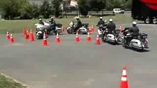 Knoxville Police Motorcycle Unit Practice 1