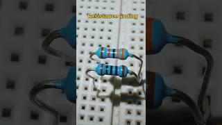 Resistance measurement #electronicsdiy #resistor #easyelectronics #shorts