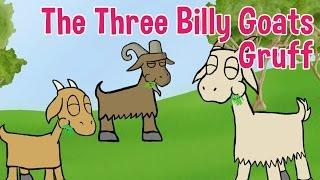 The Three Billy Goats Gruff - Animated Fairy Tales for Children