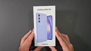 Samsung Galaxy A54 5G Unboxing - ASMR